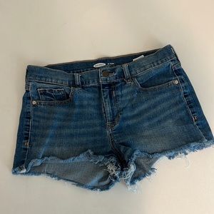 Old Navy denim cut off shorts boyfriend size 8 jean